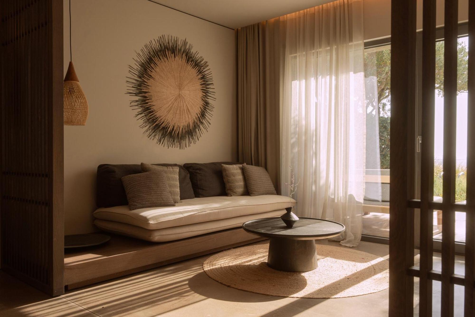 米诺斯宫套房酒店 - 仅限成人入住 圣尼古拉奥斯 外观 照片 Interior of a suite